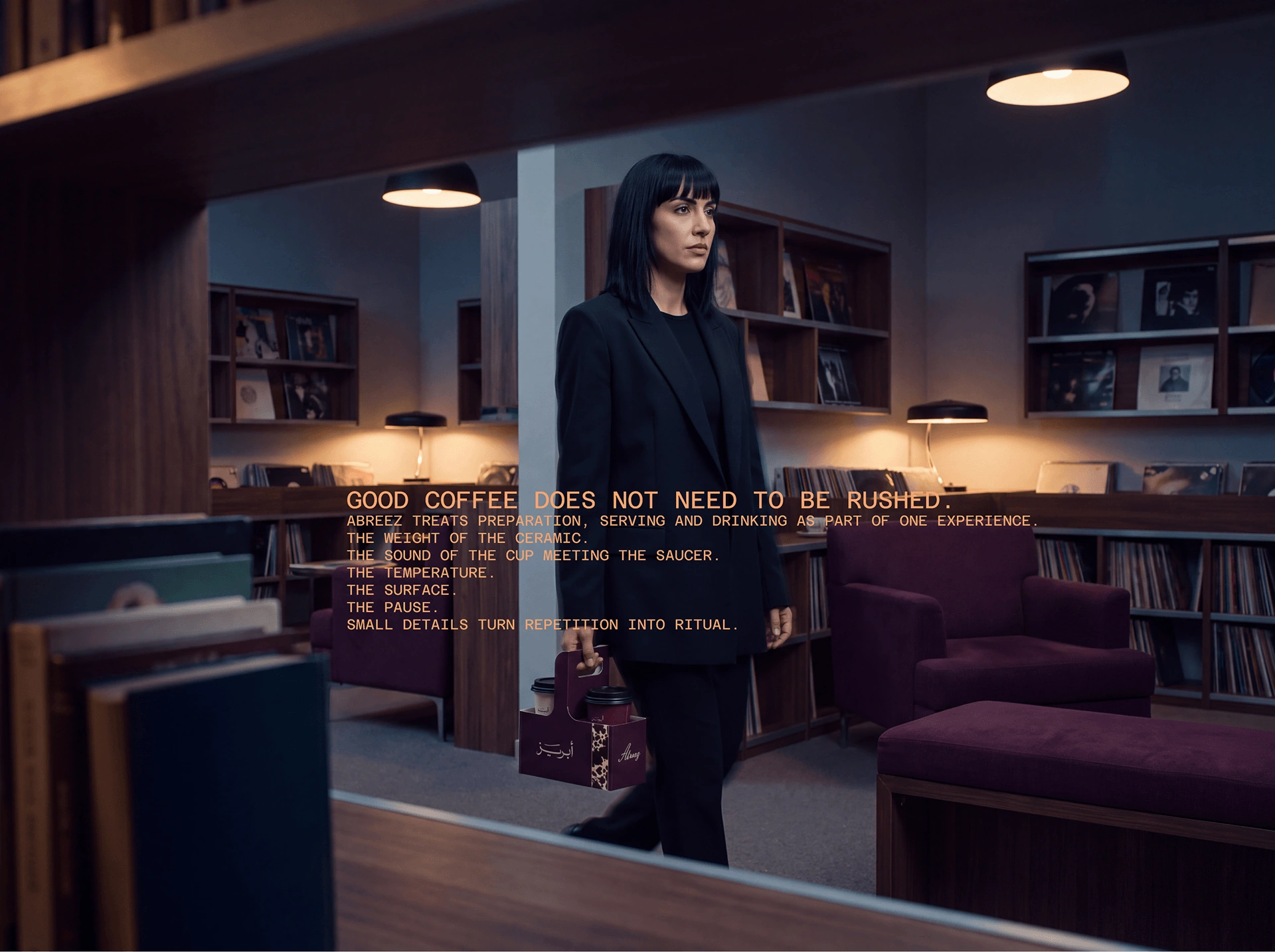 ABREEZ coffee-room campaign