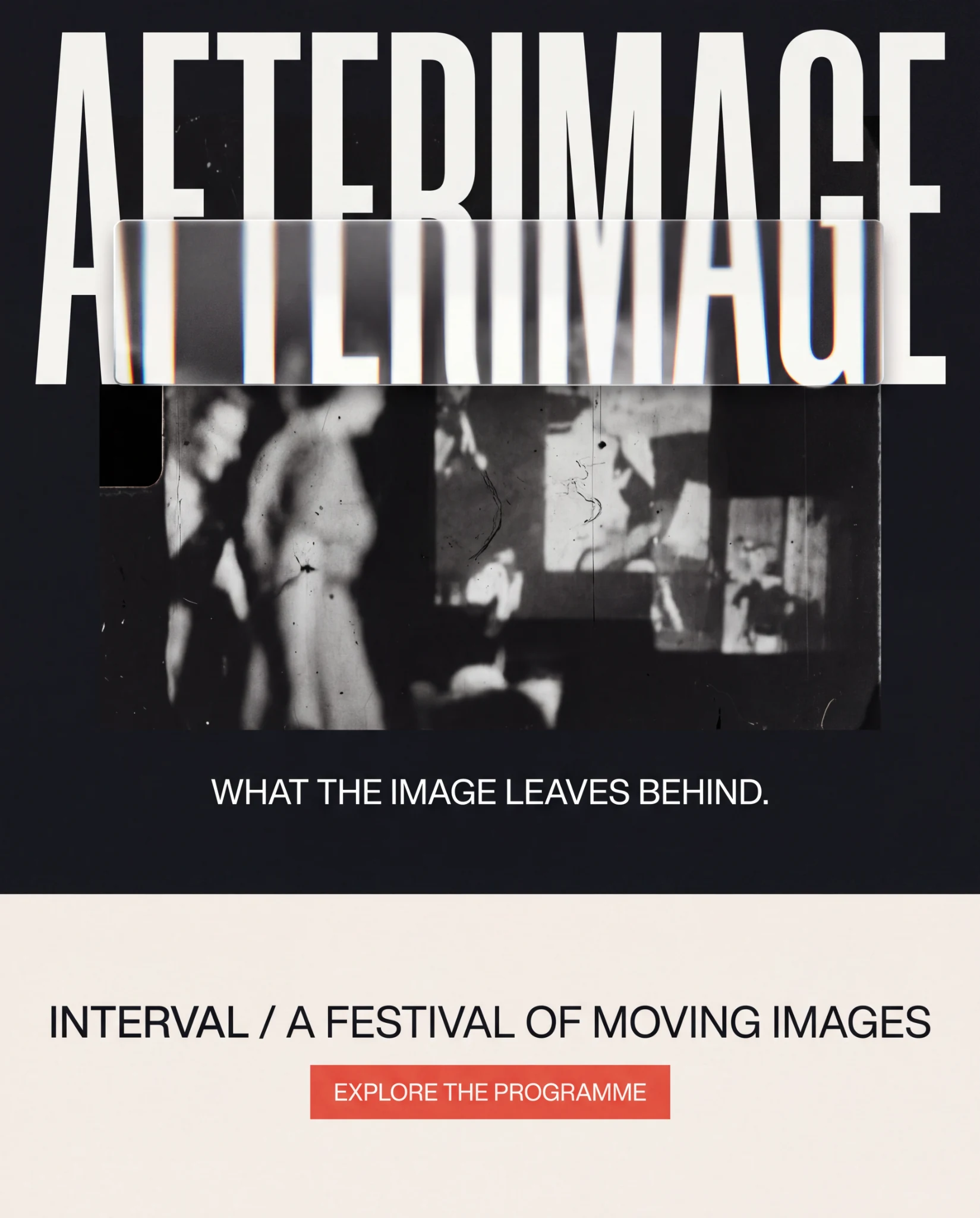 INTERVAL Afterimage publication cover