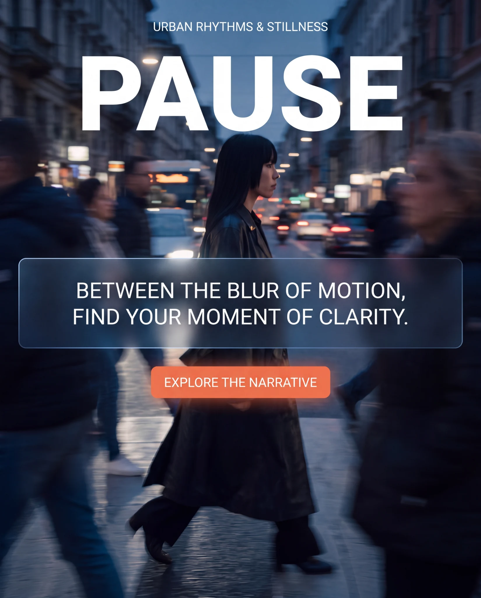 INTERVAL Pause campaign poster