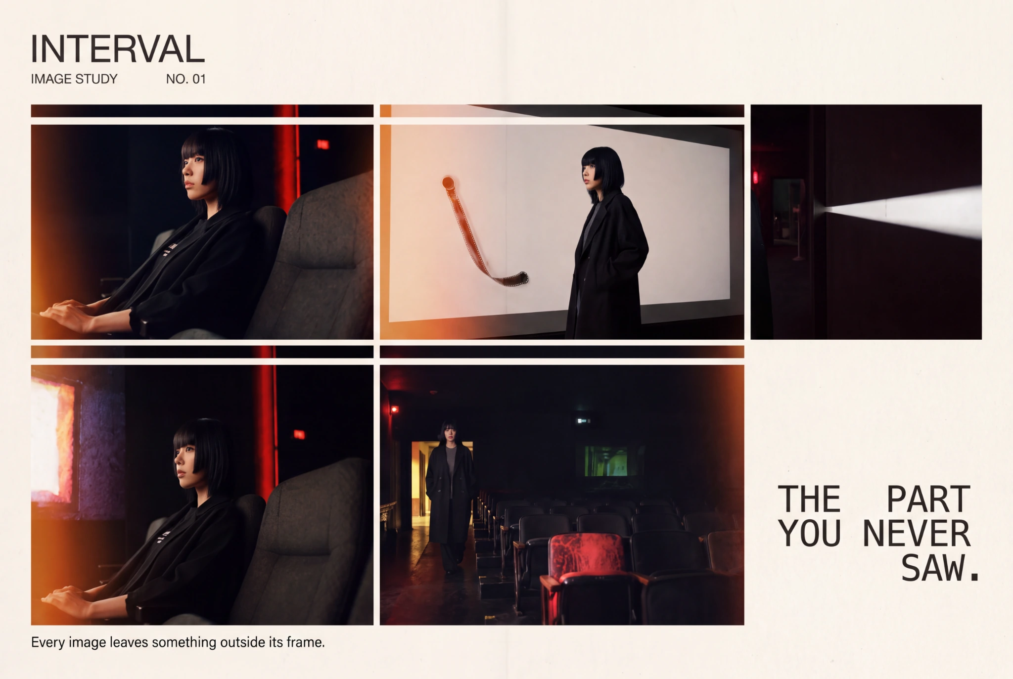 INTERVAL The Part You Never Saw image-study board