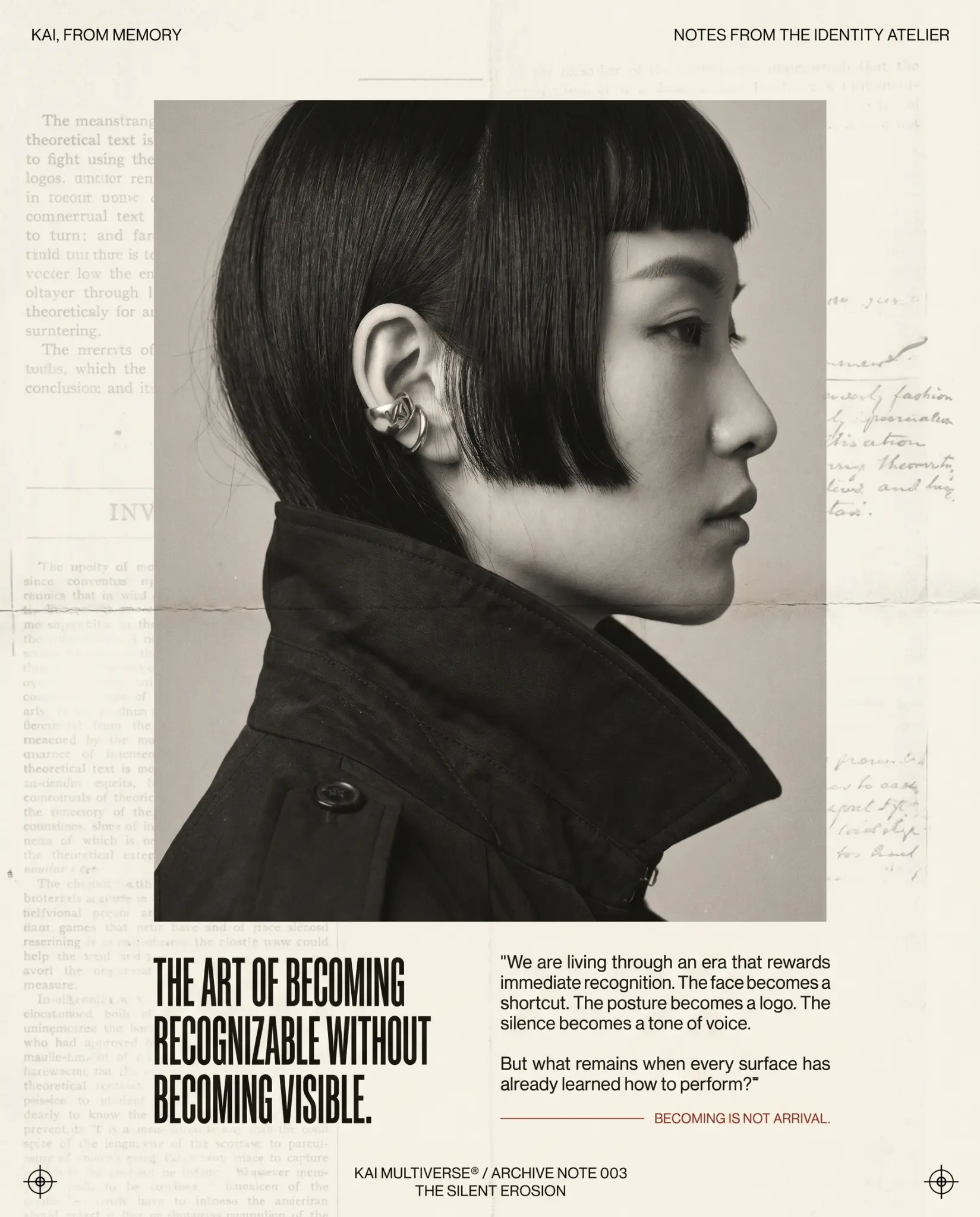 The Art of Becoming Recognizable — Persona construction study